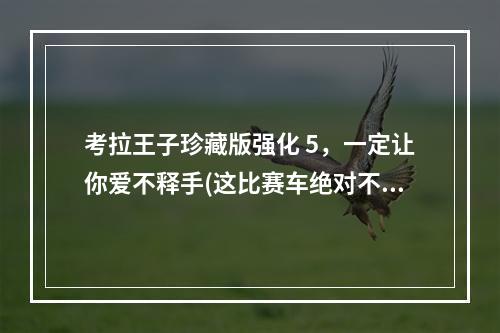 考拉王子珍藏版强化 5，一定让你爱不释手(这比赛车绝对不能错过珍藏版考拉王子五级强化)