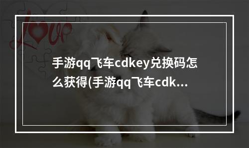 手游qq飞车cdkey兑换码怎么获得(手游qq飞车cdkey分享)