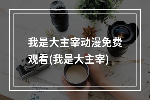 我是大主宰动漫免费观看(我是大主宰)