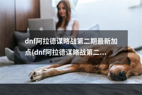 dnf阿拉德谋略战第二期最新加点(dnf阿拉德谋略战第二季加点详细介绍)