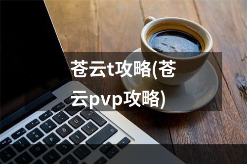 苍云t攻略(苍云pvp攻略)