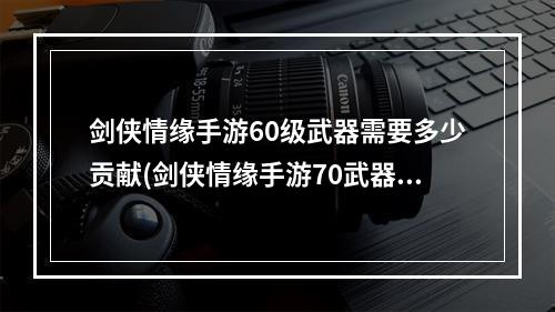 剑侠情缘手游60级武器需要多少贡献(剑侠情缘手游70武器)