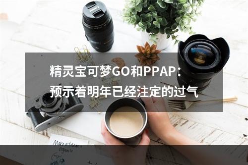 精灵宝可梦GO和PPAP：预示着明年已经注定的过气