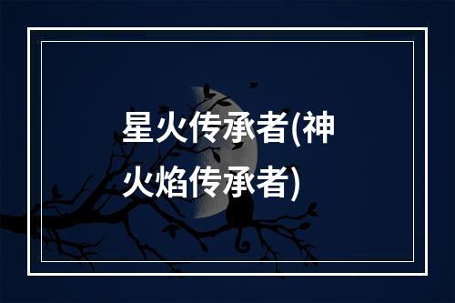 星火传承者(神火焰传承者)