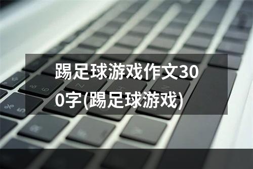 踢足球游戏作文300字(踢足球游戏)