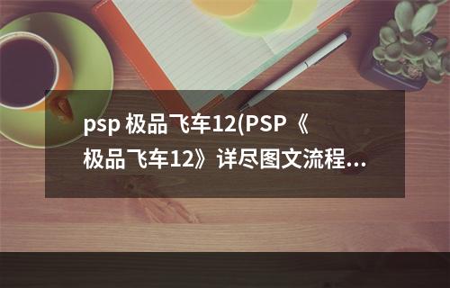 psp 极品飞车12(PSP《极品飞车12》详尽图文流程攻略)