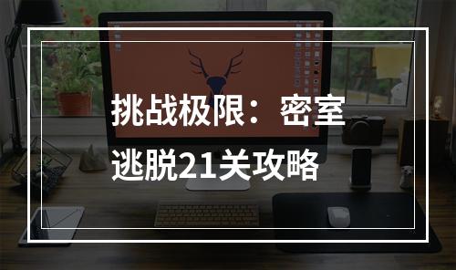 挑战极限：密室逃脱21关攻略