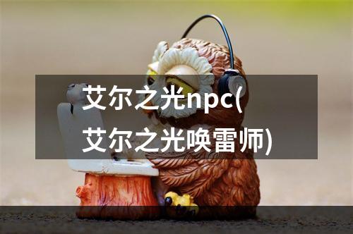 艾尔之光npc(艾尔之光唤雷师)