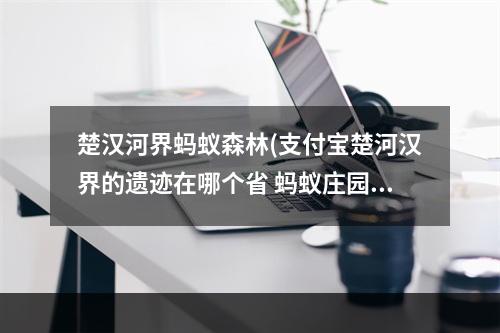 楚汉河界蚂蚁森林(支付宝楚河汉界的遗迹在哪个省 蚂蚁庄园6月22日最新)