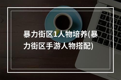 暴力街区1人物培养(暴力街区手游人物搭配)