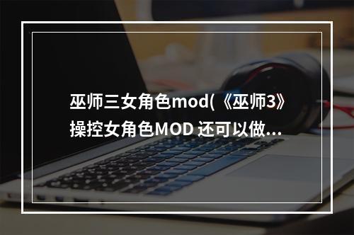 巫师三女角色mod(《巫师3》操控女角色MOD 还可以做羞羞的事情哦 单机)