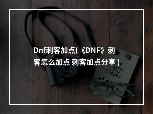 Dnf刺客加点(《DNF》刺客怎么加点 刺客加点分享 )