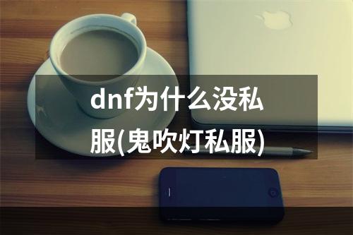 dnf为什么没私服(鬼吹灯私服)