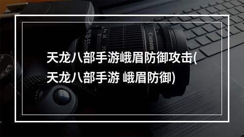 天龙八部手游峨眉防御攻击(天龙八部手游 峨眉防御)