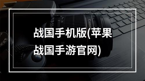 战国手机版(苹果战国手游官网)