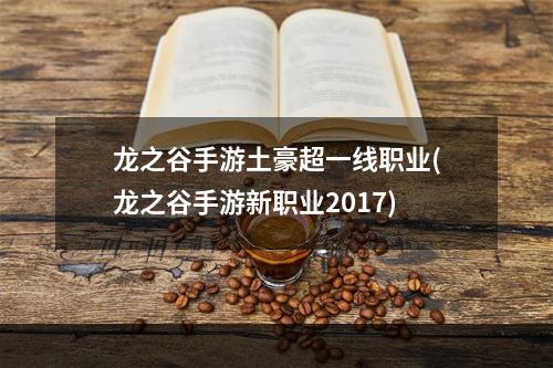 龙之谷手游土豪超一线职业(龙之谷手游新职业2017)