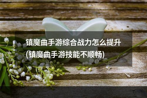 镇魔曲手游综合战力怎么提升(镇魔曲手游技能不顺畅)