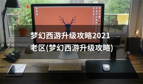 梦幻西游升级攻略2021老区(梦幻西游升级攻略)