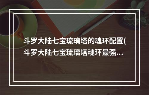 斗罗大陆七宝琉璃塔的魂环配置(斗罗大陆七宝琉璃塔魂环最强搭配推荐)