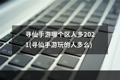 寻仙手游哪个区人多2021(寻仙手游玩的人多么)