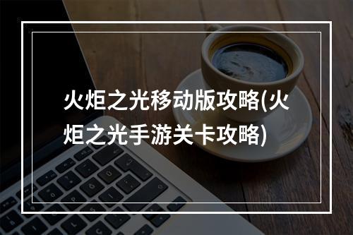 火炬之光移动版攻略(火炬之光手游关卡攻略)