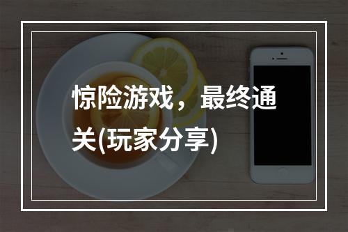 惊险游戏，最终通关(玩家分享)