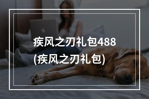 疾风之刃礼包488(疾风之刃礼包)