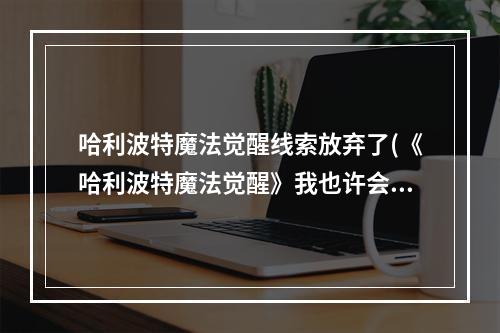 哈利波特魔法觉醒线索放弃了(《哈利波特魔法觉醒》我也许会被除掉武器线索位置汇总  )