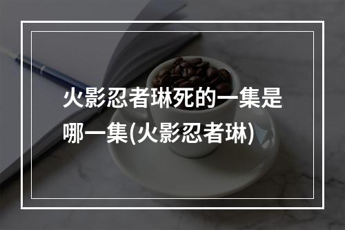 火影忍者琳死的一集是哪一集(火影忍者琳)