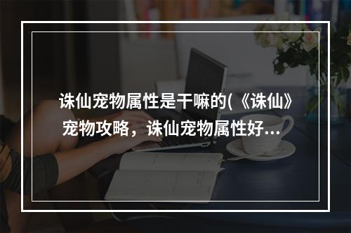 诛仙宠物属性是干嘛的(《诛仙》 宠物攻略，诛仙宠物属性好 宠物属性个技能哪个重要)