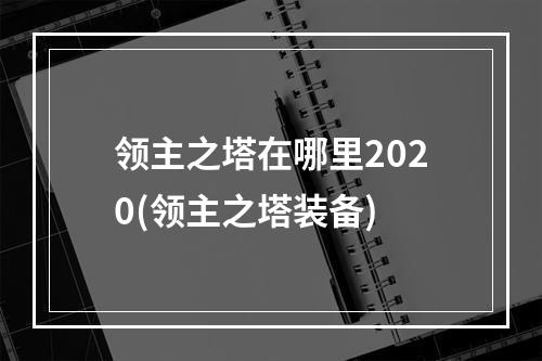 领主之塔在哪里2020(领主之塔装备)