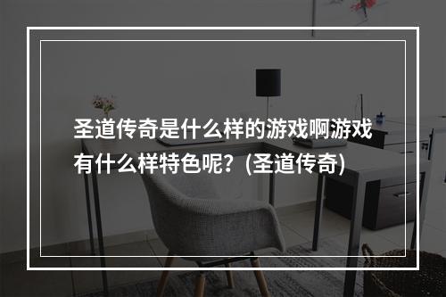 圣道传奇是什么样的游戏啊游戏有什么样特色呢？(圣道传奇)