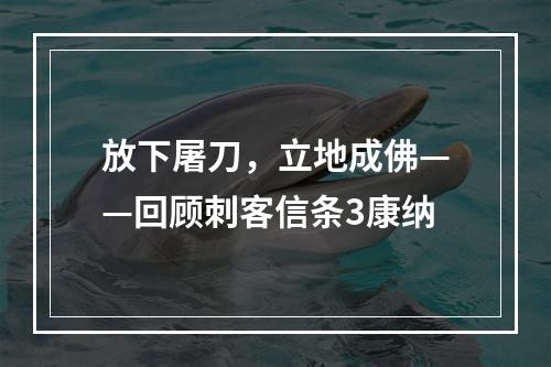 放下屠刀，立地成佛——回顾刺客信条3康纳