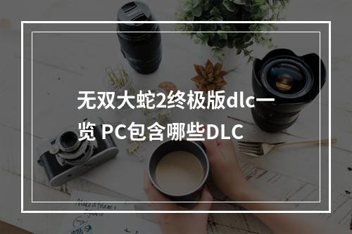 无双大蛇2终极版dlc一览 PC包含哪些DLC