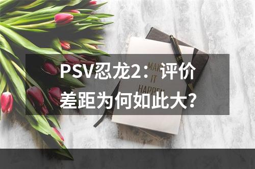 PSV忍龙2：评价差距为何如此大？