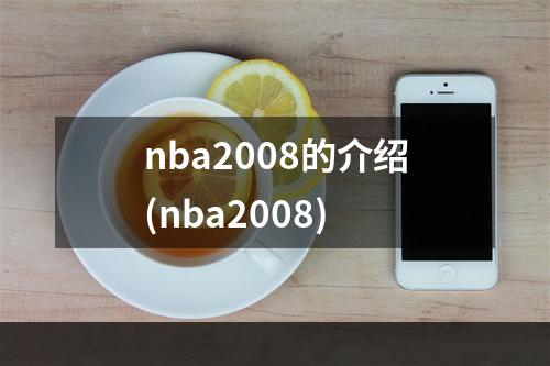 nba2008的介绍(nba2008)