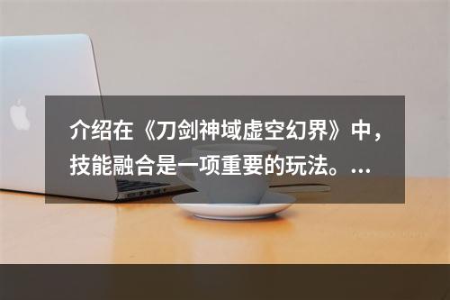 介绍在《刀剑神域虚空幻界》中，技能融合是一项重要的玩法。玩家可以将多个技能进行融合，创造出更强大的新技能。在此过程中，正确的融合方法和练习地点选择都至关重要。