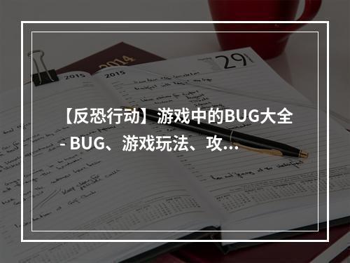 【反恐行动】游戏中的BUG大全 - BUG、游戏玩法、攻略