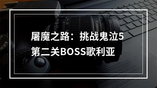 屠魔之路：挑战鬼泣5 第二关BOSS歌利亚