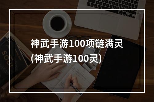 神武手游100项链满灵(神武手游100灵)