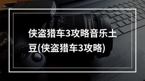 侠盗猎车3攻略音乐土豆(侠盗猎车3攻略)