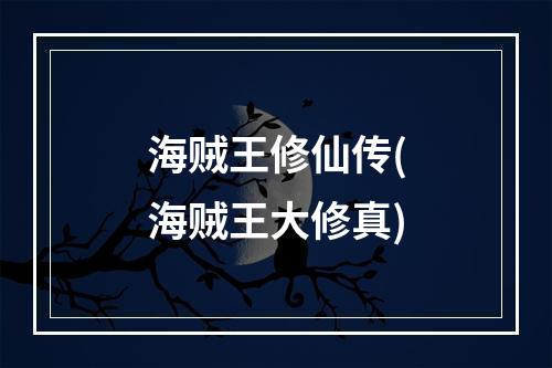 海贼王修仙传(海贼王大修真)