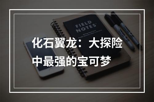 化石翼龙：大探险中最强的宝可梦