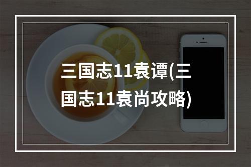 三国志11袁谭(三国志11袁尚攻略)