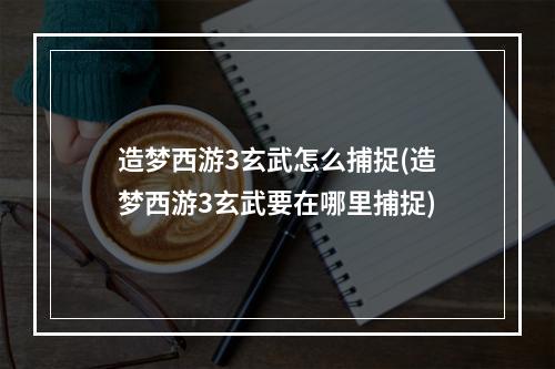 造梦西游3玄武怎么捕捉(造梦西游3玄武要在哪里捕捉)