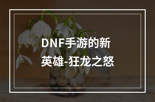 DNF手游的新英雄-狂龙之怒