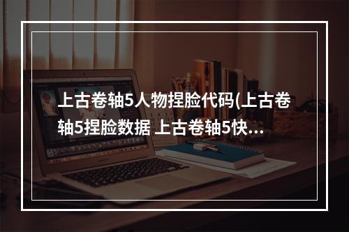 上古卷轴5人物捏脸代码(上古卷轴5捏脸数据 上古卷轴5快速捏脸教程。)