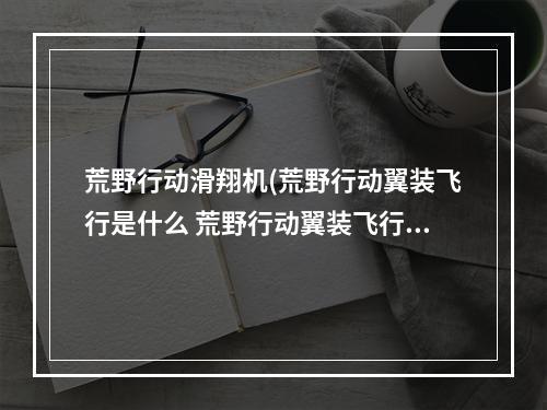 荒野行动滑翔机(荒野行动翼装飞行是什么 荒野行动翼装飞行怎么玩)