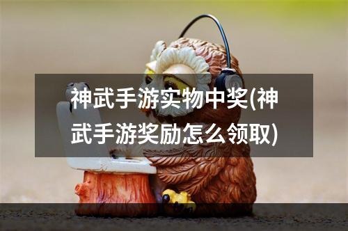 神武手游实物中奖(神武手游奖励怎么领取)