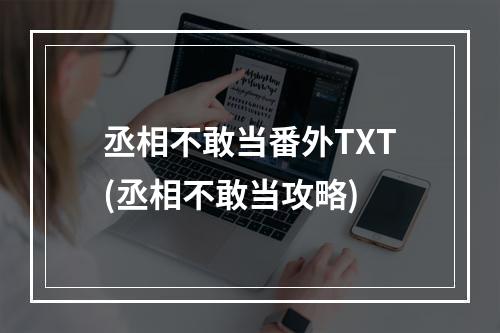 丞相不敢当番外TXT(丞相不敢当攻略)